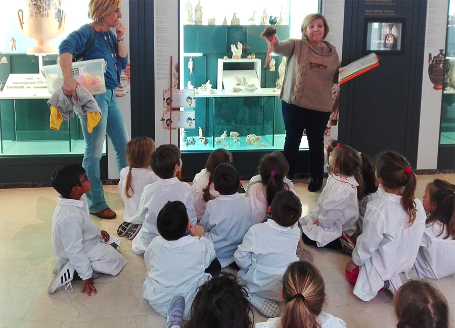 Educational activities: Baby steps at the MArTA